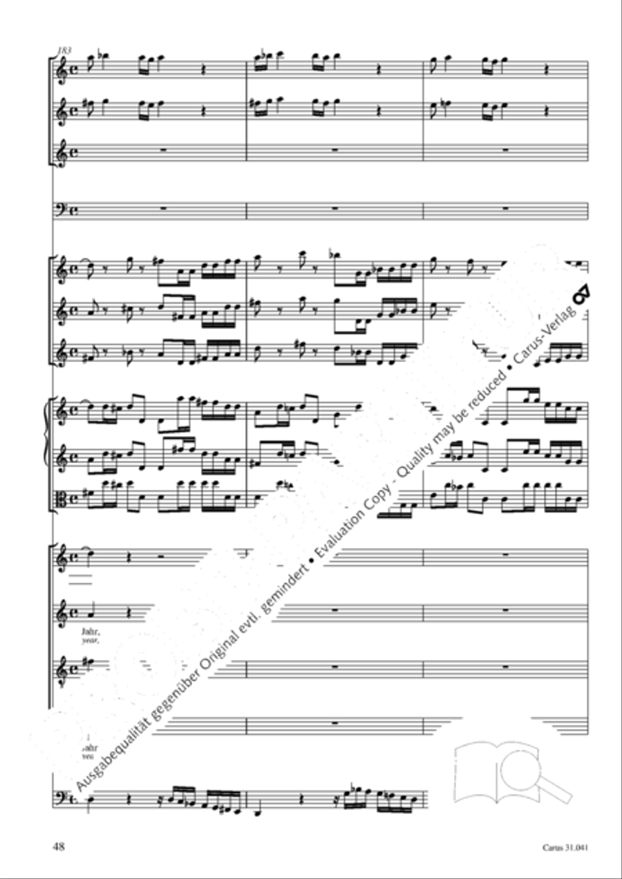 O Lord, we come to praise thee 4-Part scores gallery preview page 49