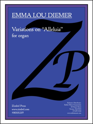 Book cover for Variations on Alleluia