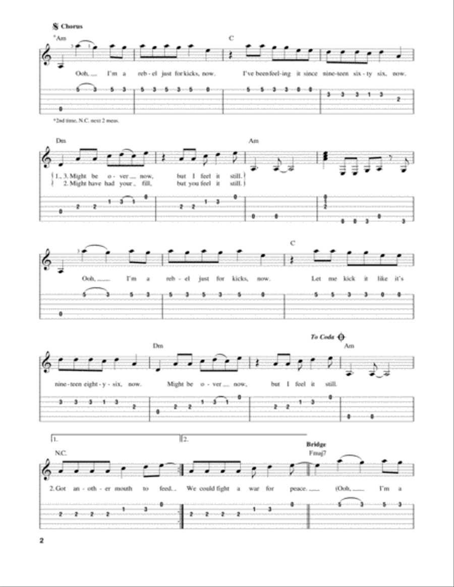 Feel It Still Feel It Still Acoustic Guitar scores gallery preview page 2