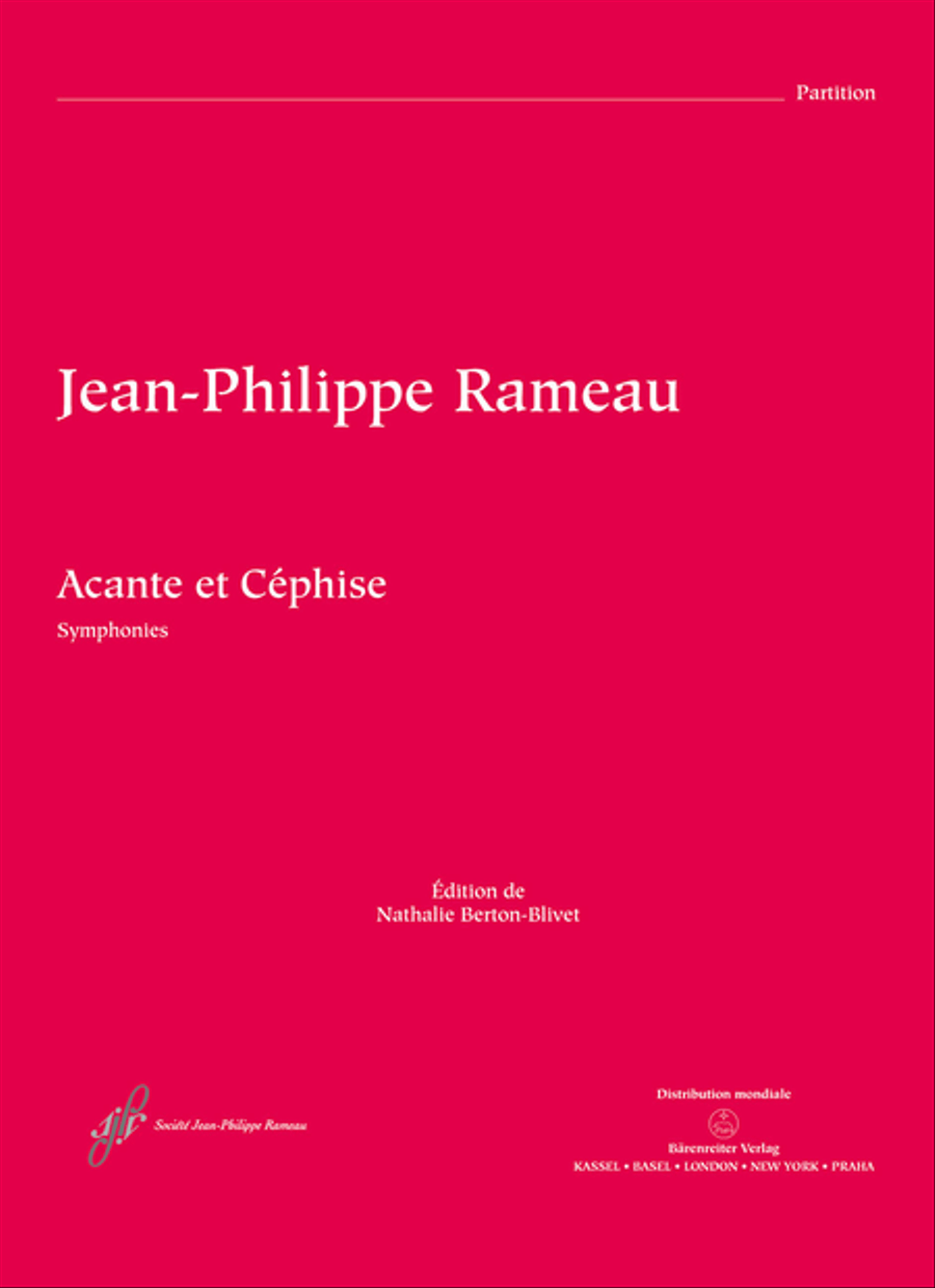 Acante et Céphise ou La sympathie RCT 21 Orchestra scores gallery preview page 1