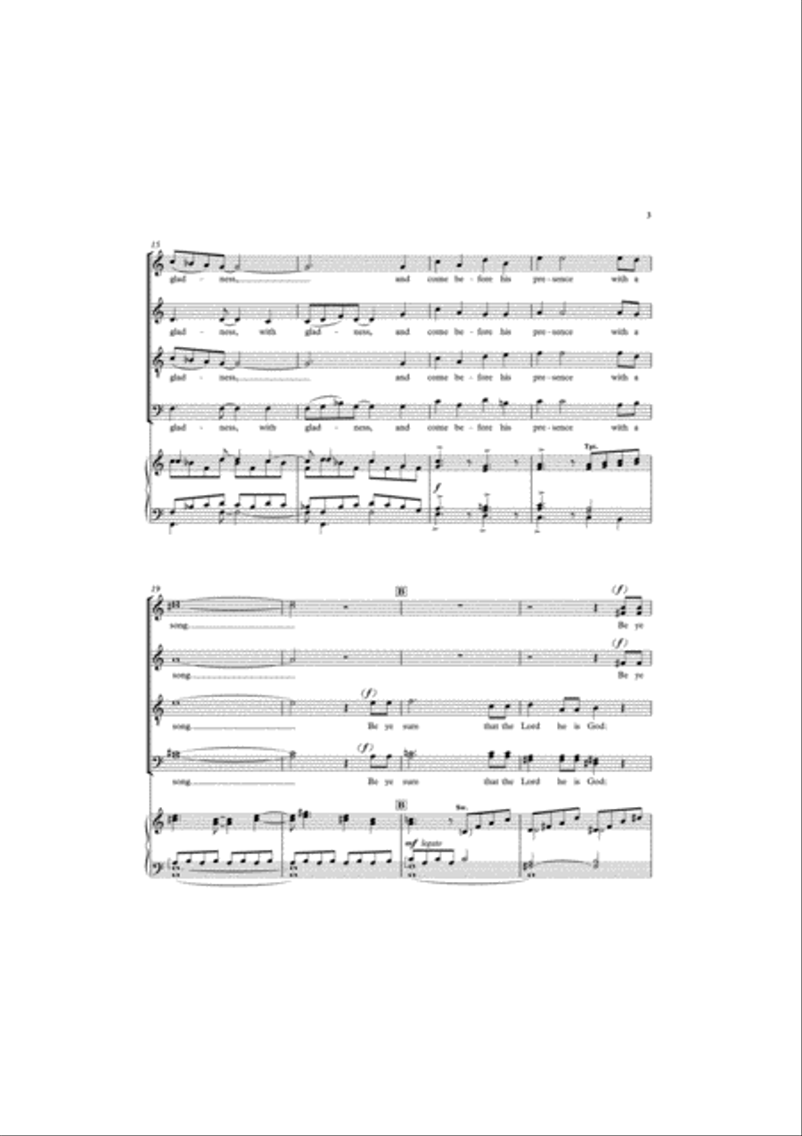 Wells Jubilate 4-Part scores gallery preview page 3