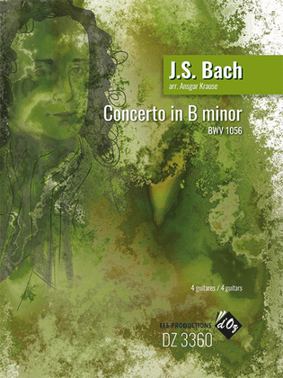 Book cover for Concerto in B minor BWV 1056
