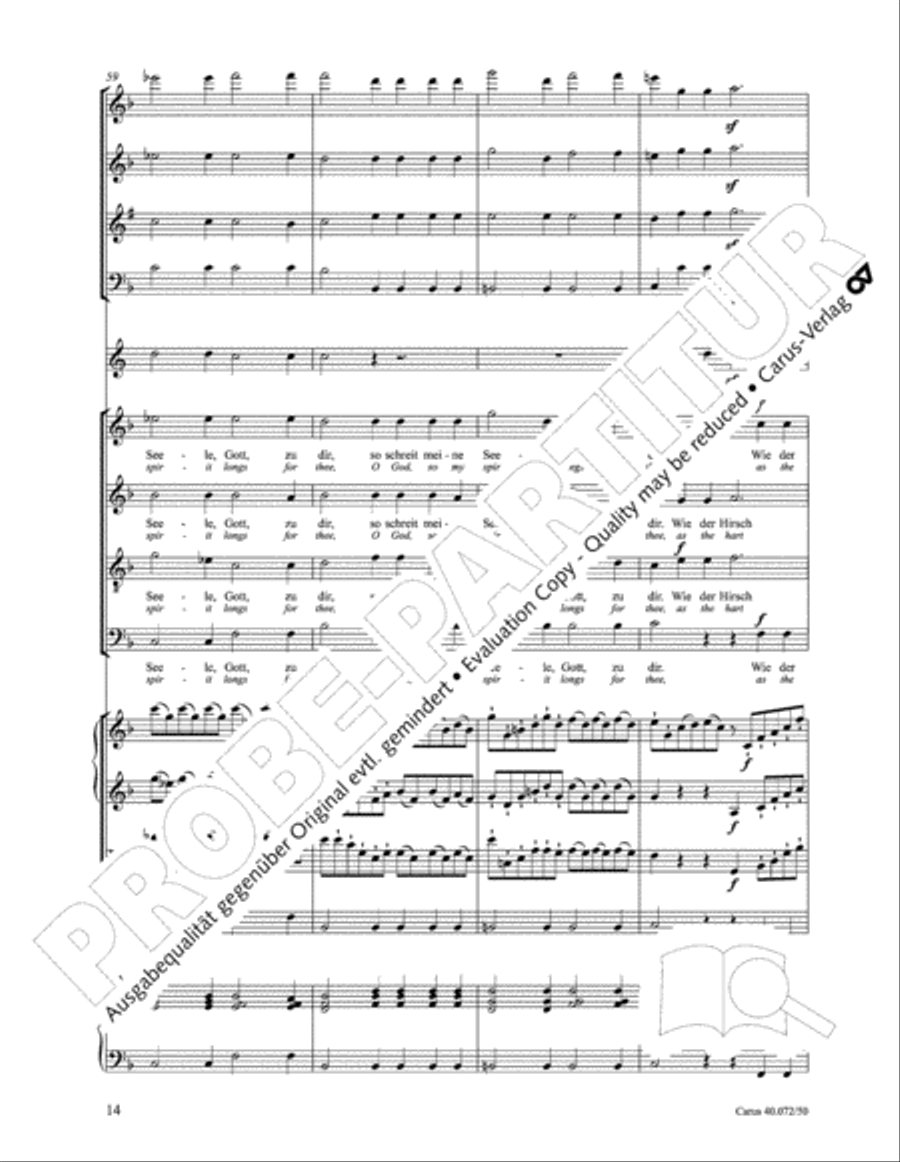Psalm 42 Psalm 42 4-Part scores gallery preview page 19
