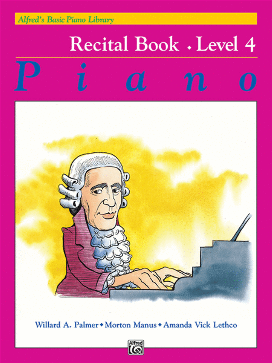 Alfred's Basic Piano Course Recital Book, Level 4 Piano Method scores gallery preview page 1
