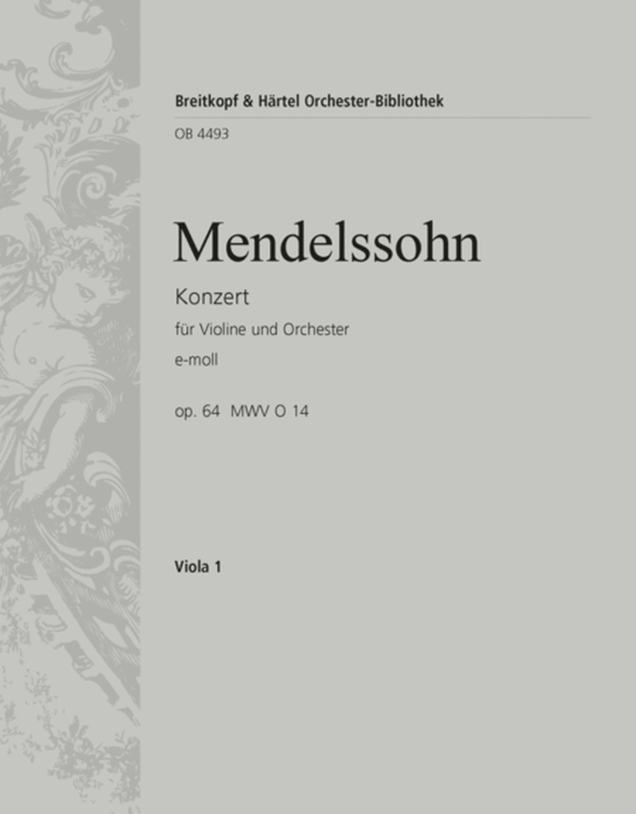 Violin Concerto in E minor MWV O 14 Op. 64
