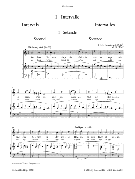 Paths to Classical Singing - A German "Vaccai" Method