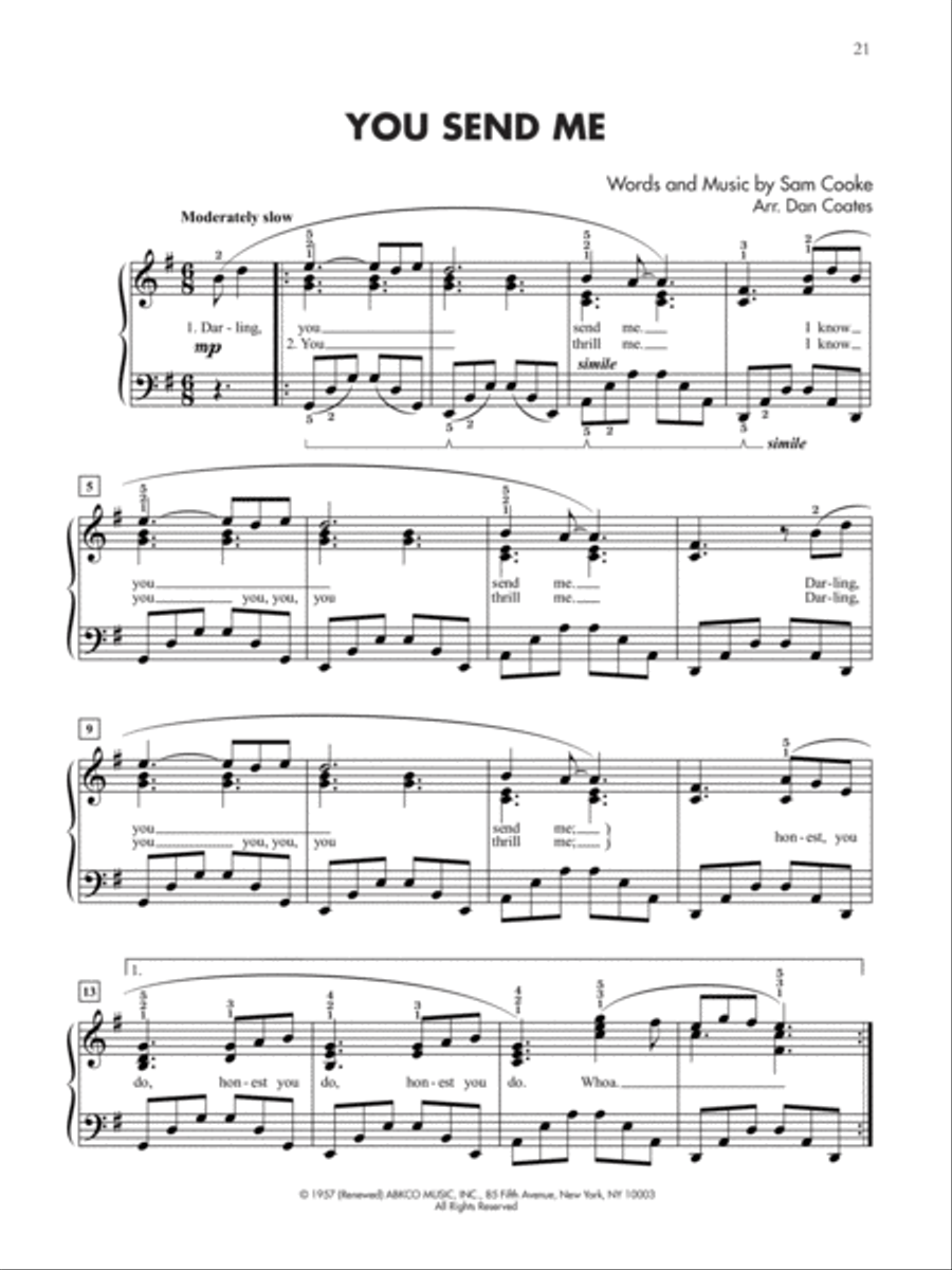 Jukebox Hits for Teens 1-3 (Value Pack) Piano Solo scores gallery preview page 13