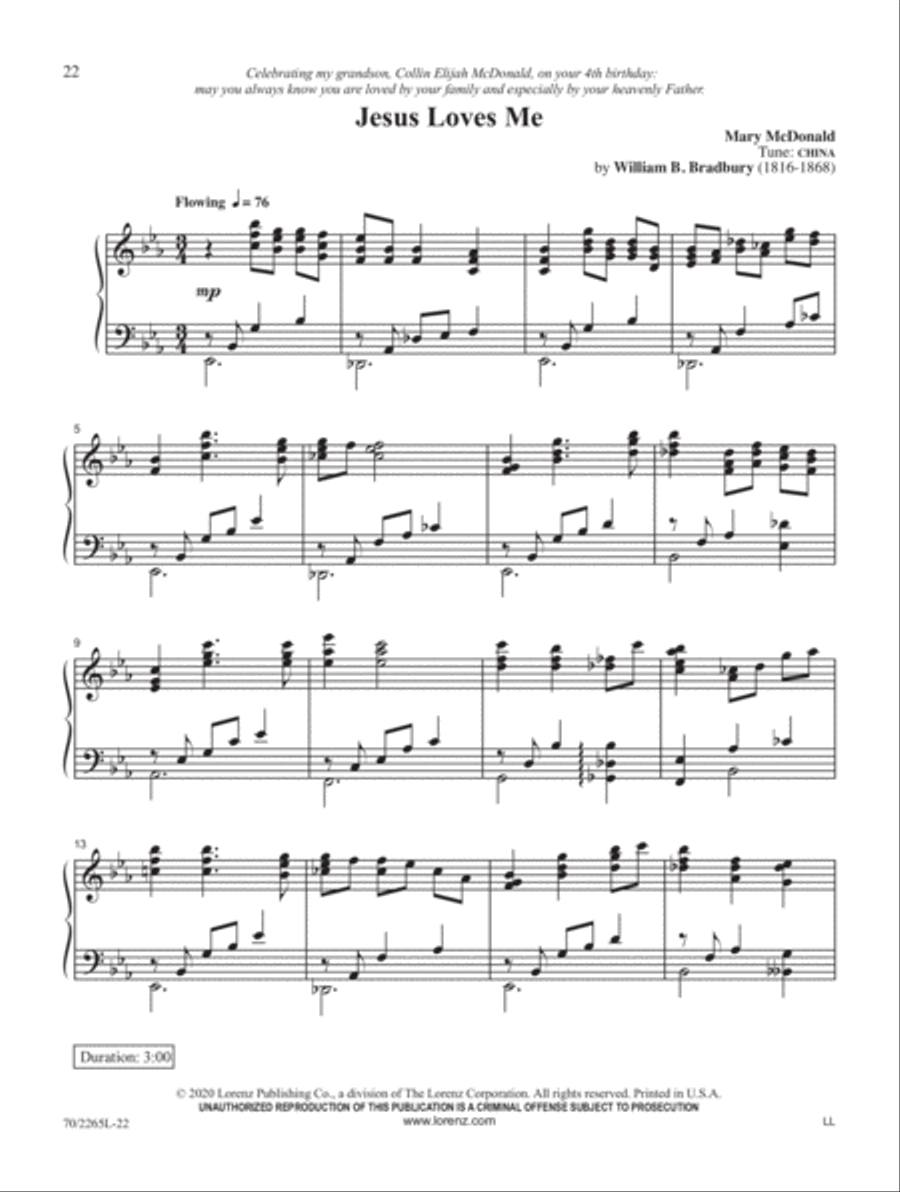 Wonderful Hymns of Life Wonderful Hymns of Life Piano Solo scores gallery preview page 7