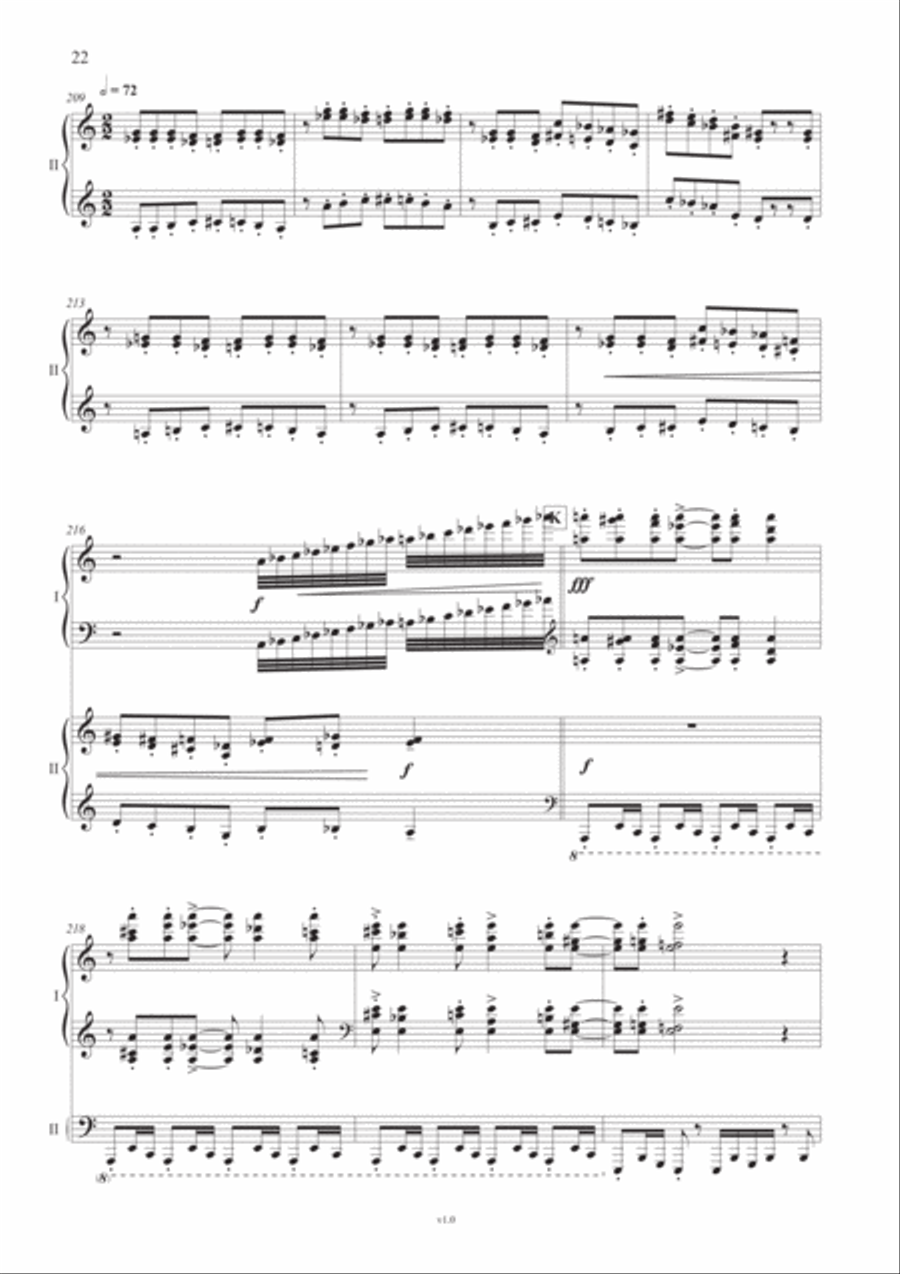 Piano Concerto No. 2 Piano Concerto No. 2 Full Orchestra scores gallery preview page 4