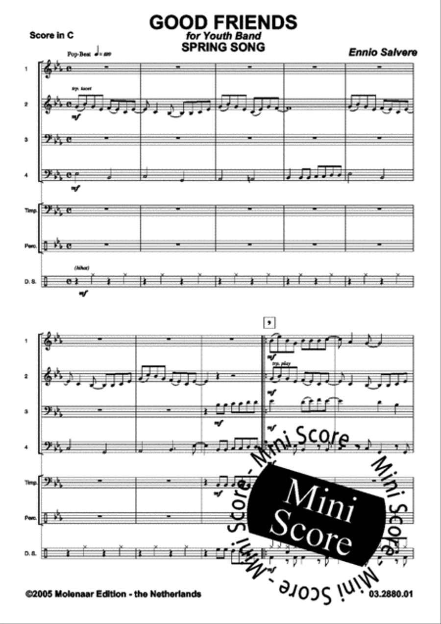 Spring Song Spring Song Concert Band scores gallery preview page 5
