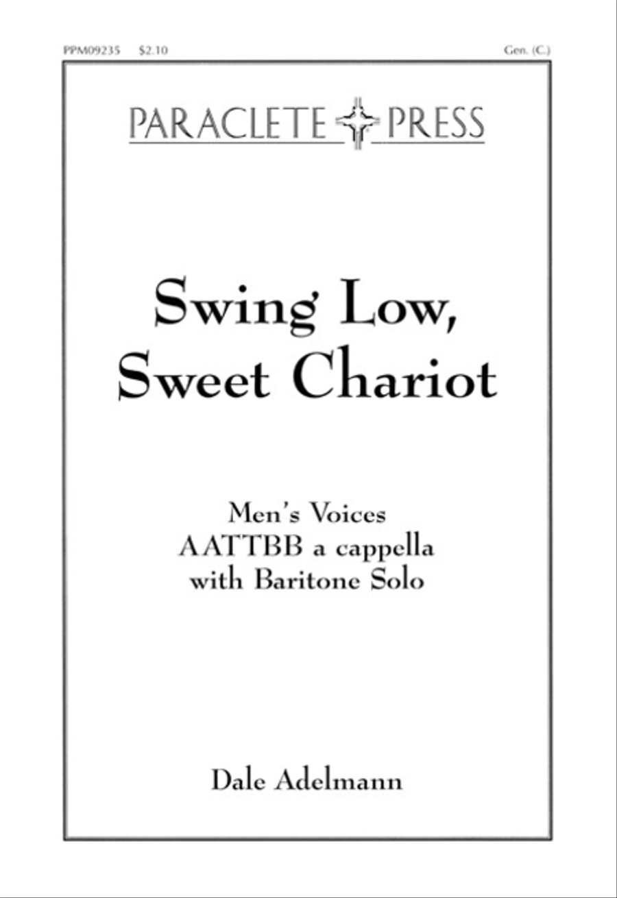 Swing Low Sweet Chariot A Cappella scores gallery preview page 1