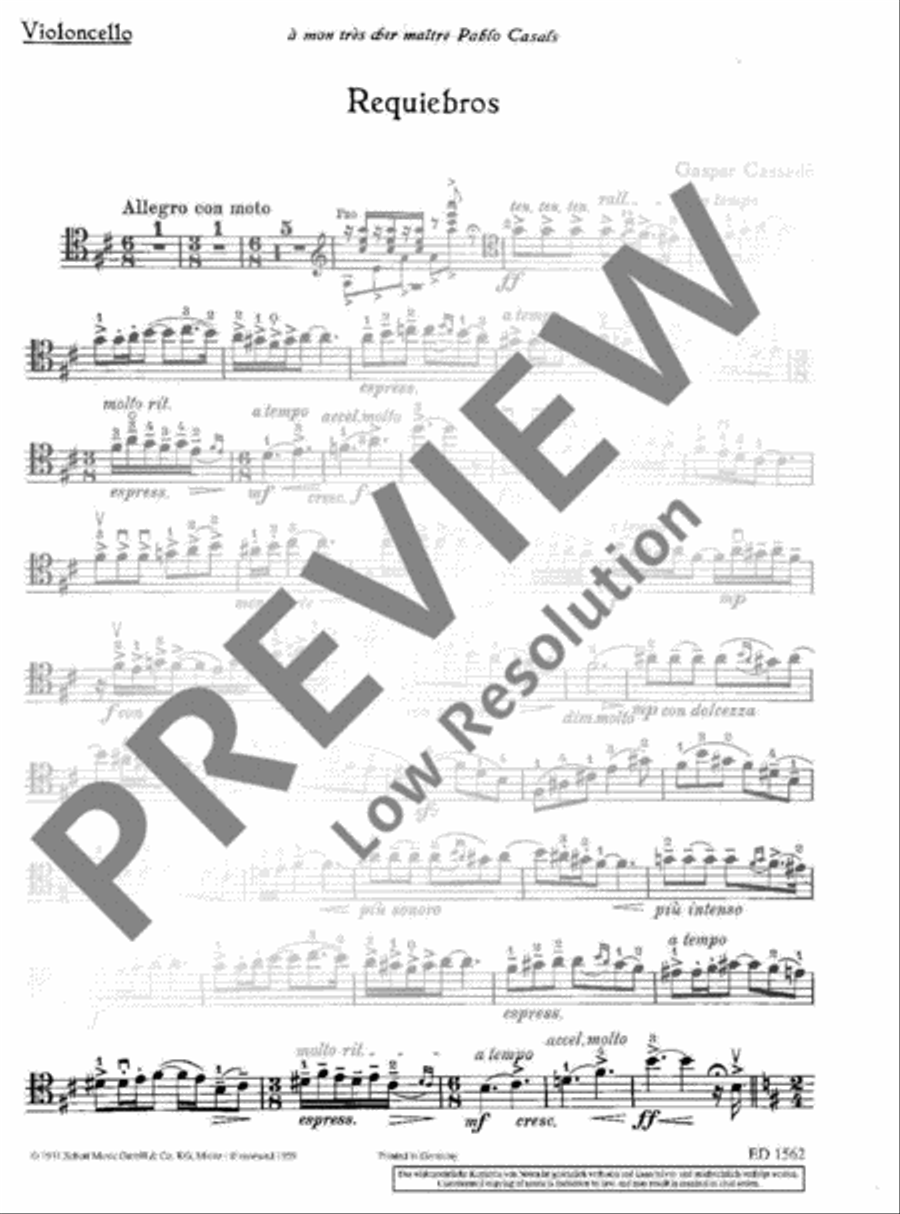 Requiebros D major Piano Accompaniment scores gallery preview page 13