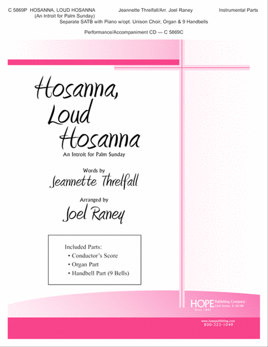 Hosanna, Loud Hosanna Hosanna, Loud Hosanna 4-Part scores gallery preview page 2