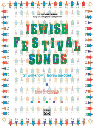 Book cover for Jewish Festival Songs