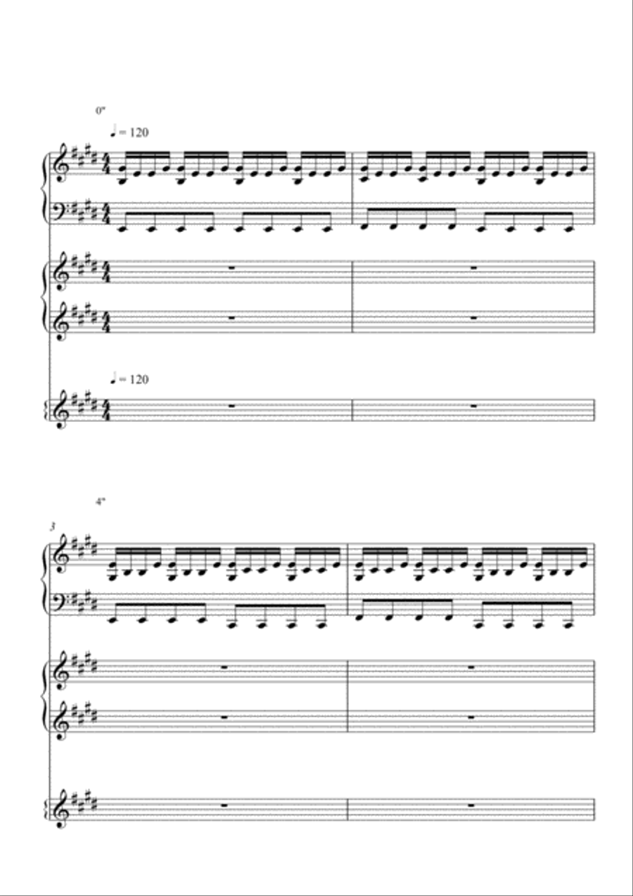 Changes – Emotions Album – Blefony (Nazar Kornienko) Piano scores gallery preview page 1