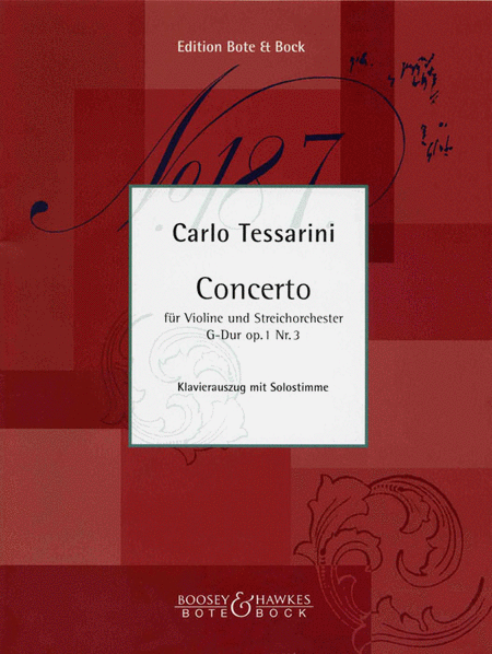 Concerto in G, Op. 1, No. 3