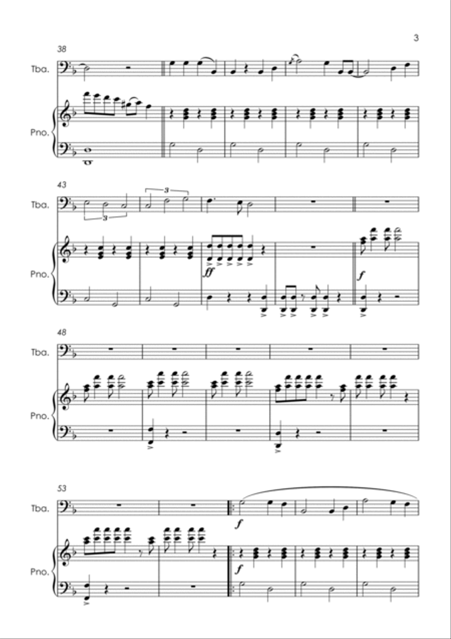 Chorando Se Foi (Lambada) Piano scores gallery preview page 5