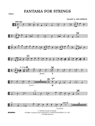 Fantasia for Strings: Viola