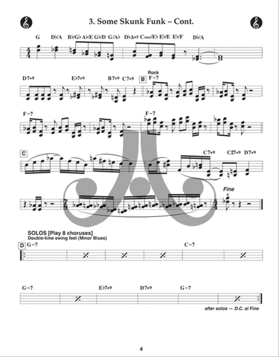 Volume 126 - Randy Brecker Voice scores gallery preview page 6