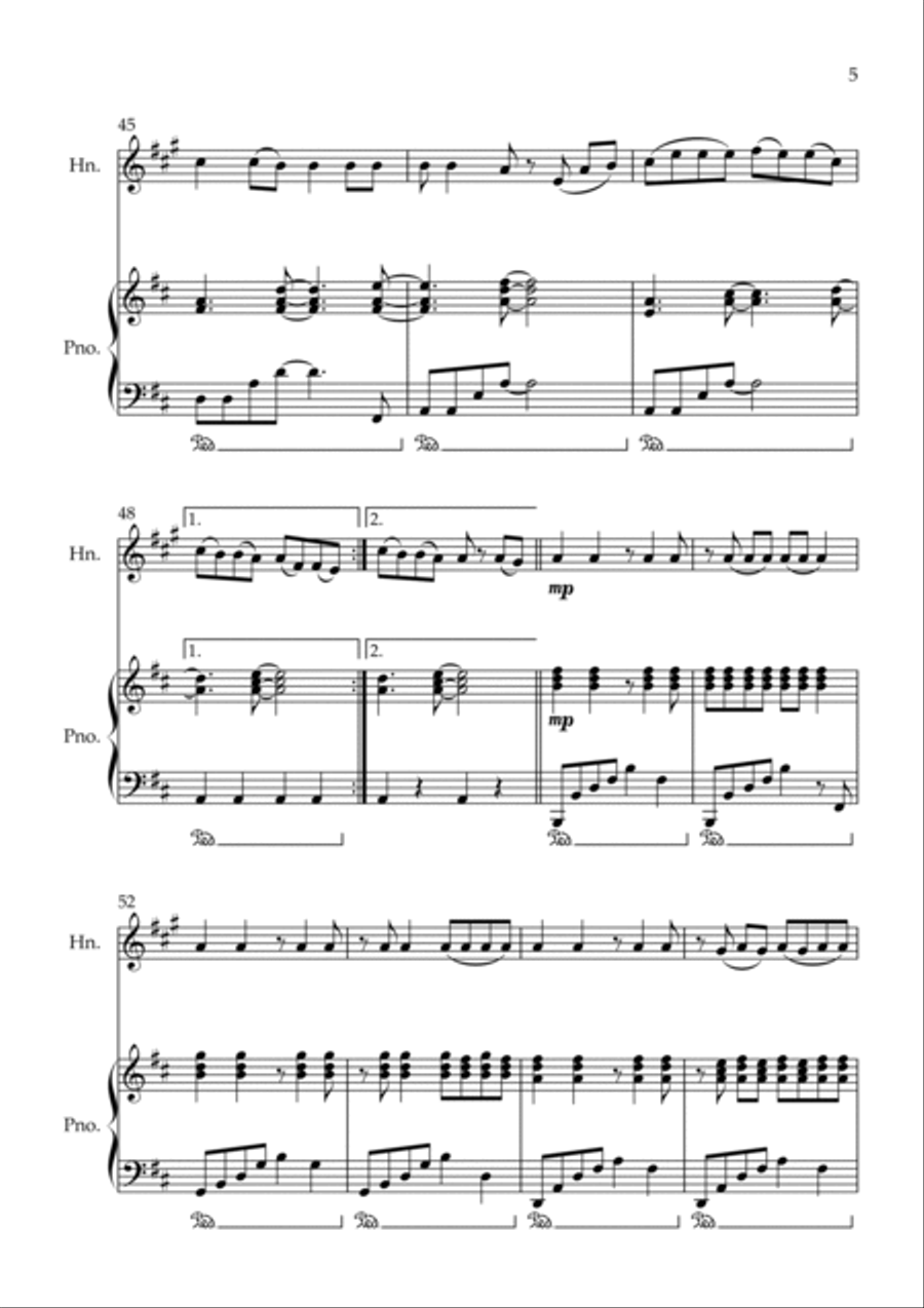 Shivers Horn scores gallery preview page 5