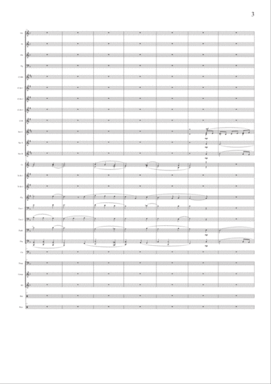 Primo Natale Primo Natale Concert Band scores gallery preview page 3