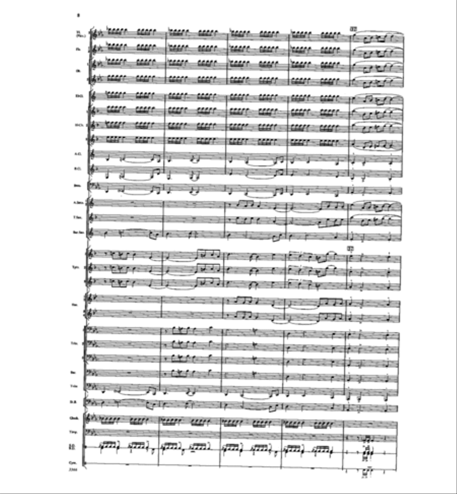Symphonic Scenario Symphonic Scenario Concert Band scores gallery preview page 7