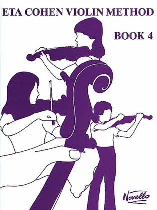 Book cover for Eta Cohen: Violin Method Book 4 - Student's Book