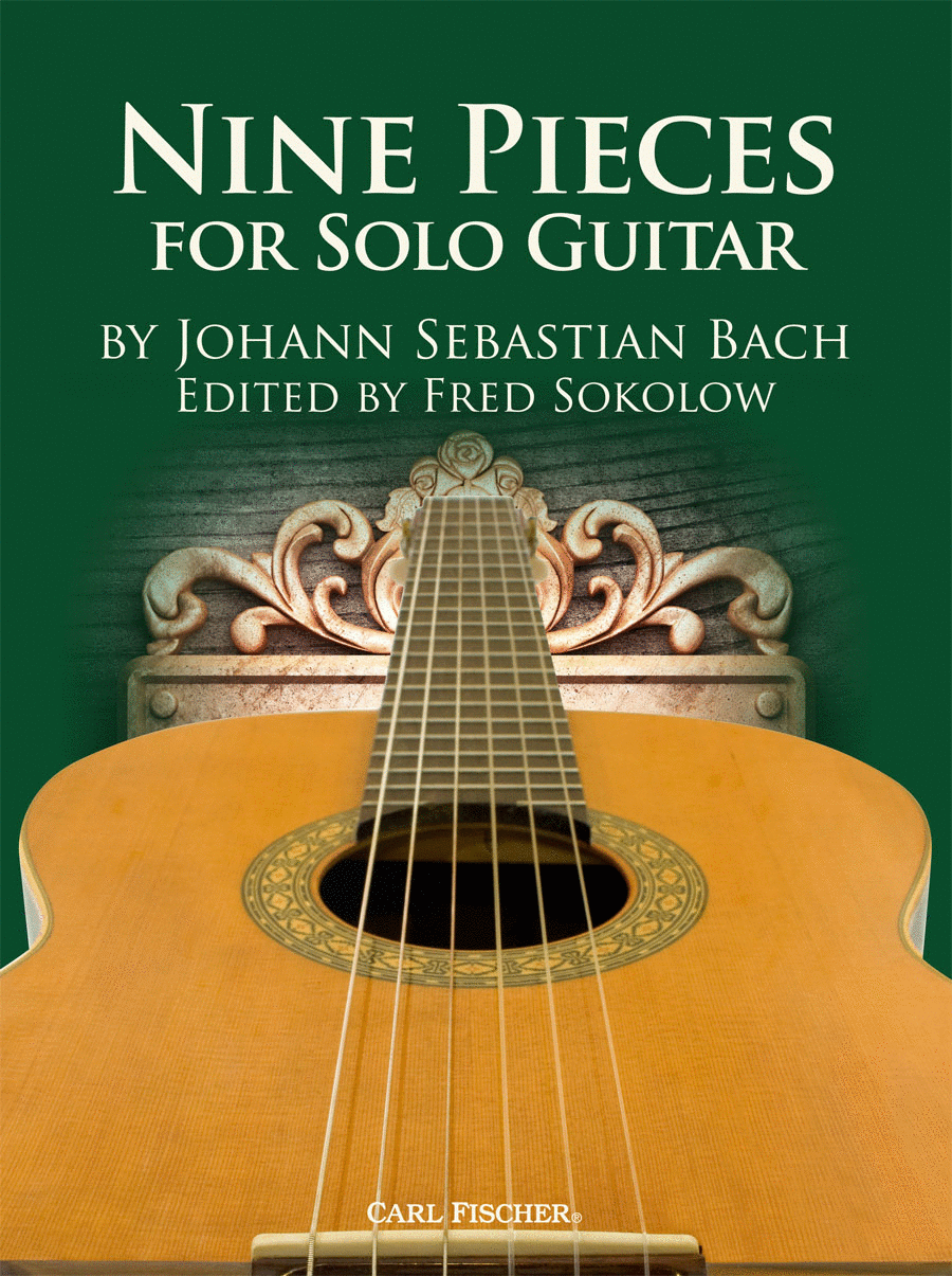 Nine Pieces for Solo Guitar Classical Guitar scores gallery preview page 1