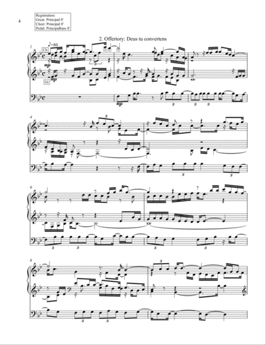 Organ Mass For The 2nd Sunday In Advent, Op. 38 Organ Solo scores gallery preview page 4