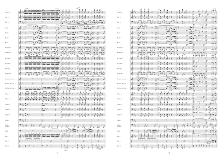 Comme d'Habitude Comme d'Habitude Concert Band scores gallery preview page 7