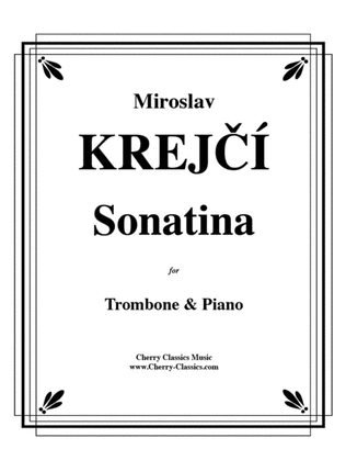 Book cover for Sonatina for Trombone & Piano