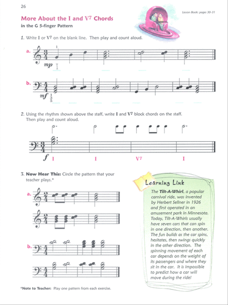 Premier Piano Course Theory, Book 2A Piano Method scores gallery preview page 3