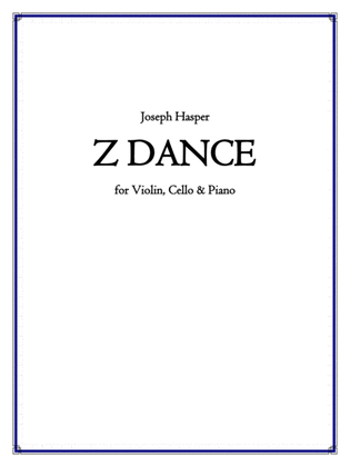 Z Dance (Piano Trio)