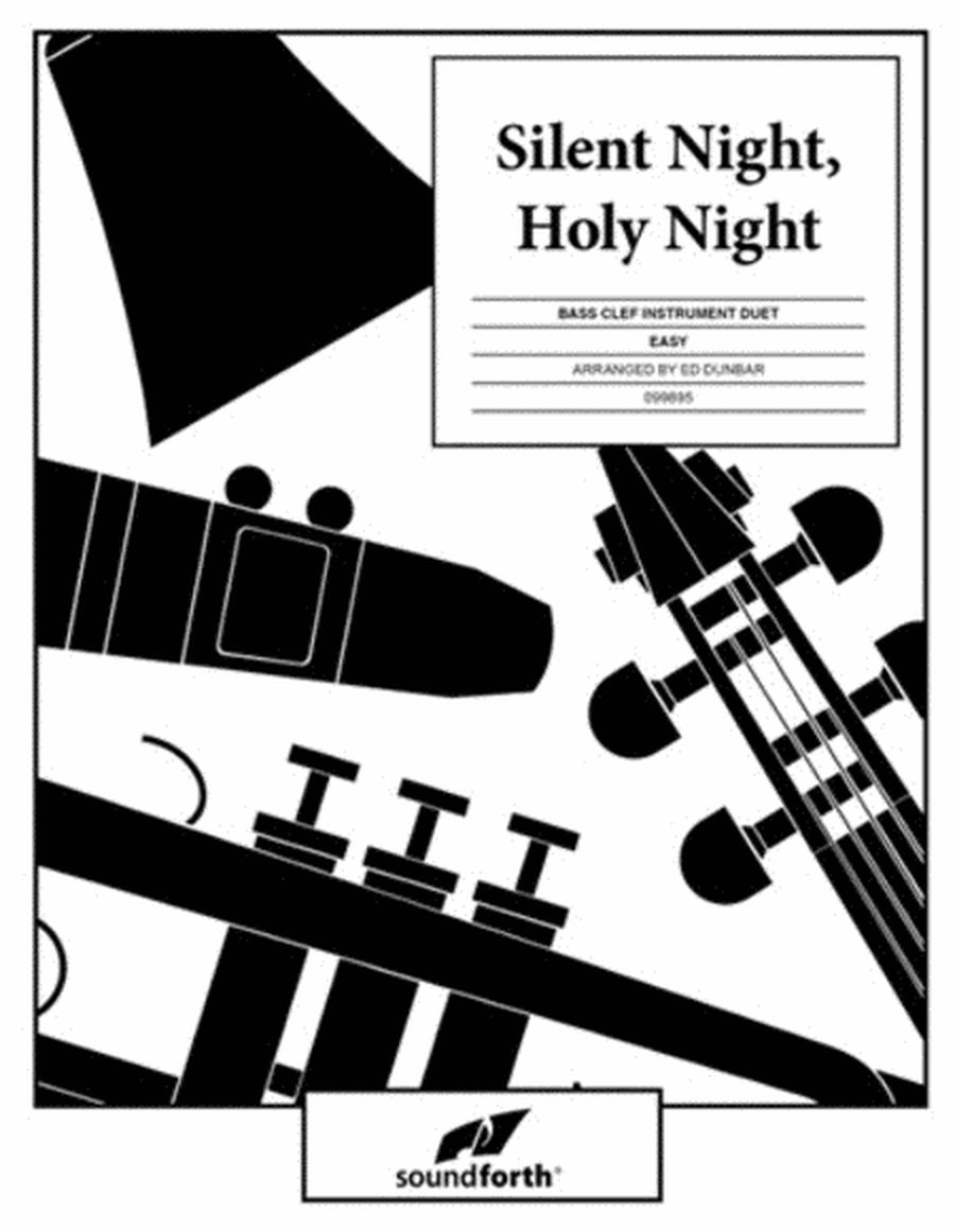 Silent Night, Holy Night - Bass-clef Instrument Duet