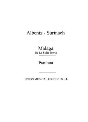 Book cover for Malaga From Iberia (Surinach)