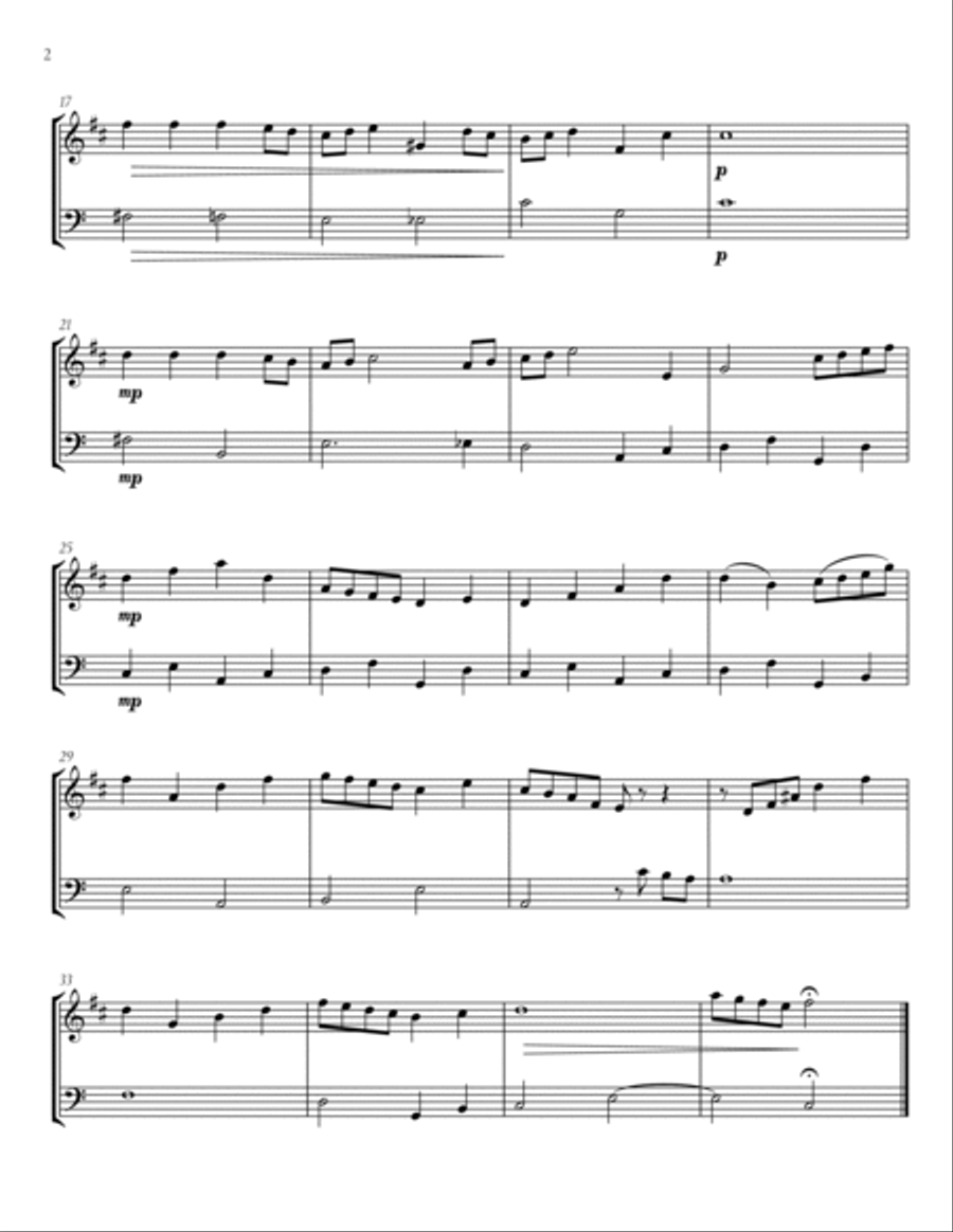 Have Yourself A Merry Little Christmas Score and Parts scores gallery preview page 2