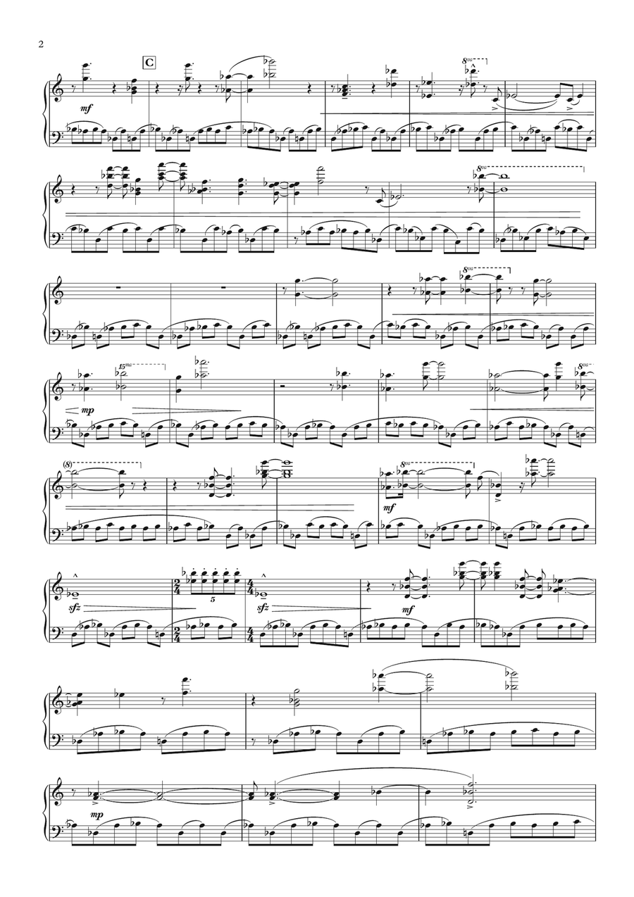 Three Etudes for Piano Three Etudes for Piano Piano Method scores gallery preview page 2