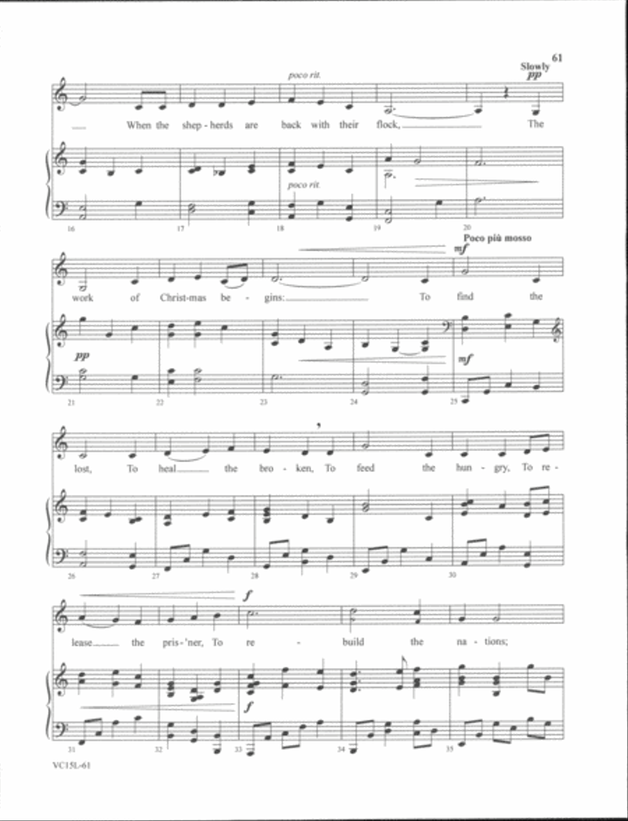 Sacred Solos of Dan Forrest - low voice Low Voice scores gallery preview page 21