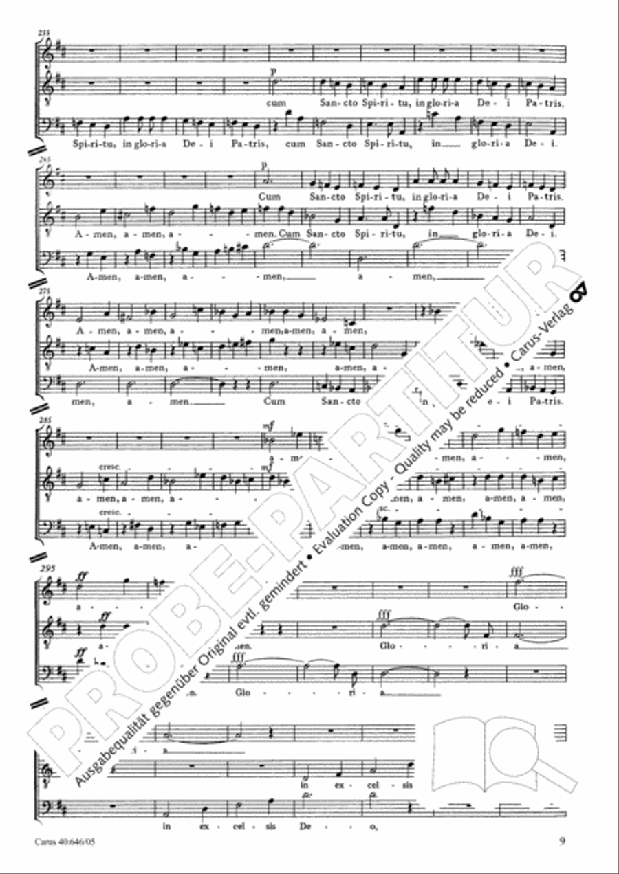 Mass in A major Mass in A major STB scores gallery preview page 10