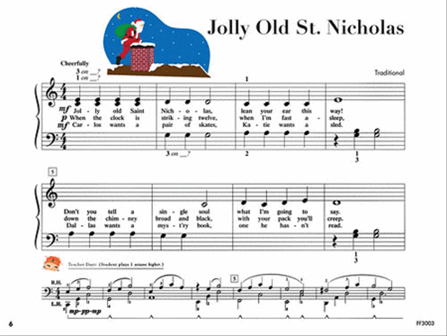 My First Piano Adventure Christmas - Book C Piano Method scores gallery preview page 3