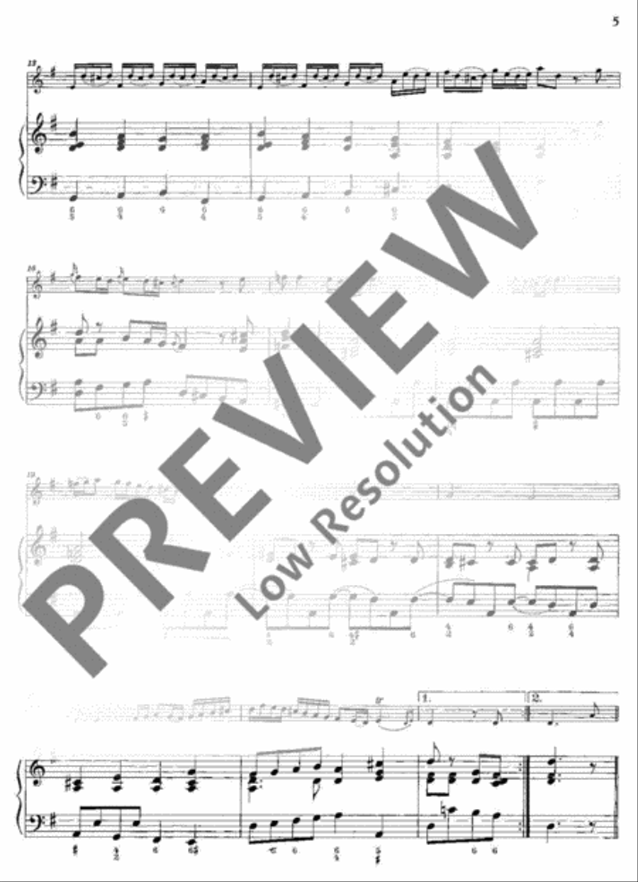 Sonata in G major Sonata in G major Flute scores gallery preview page 6