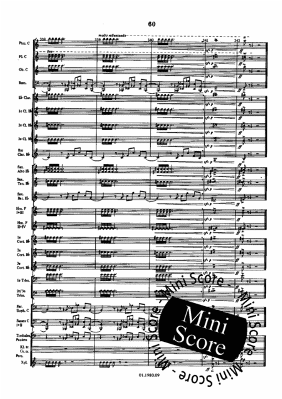 Dynamic Ouverture Concert Band scores gallery preview page 64