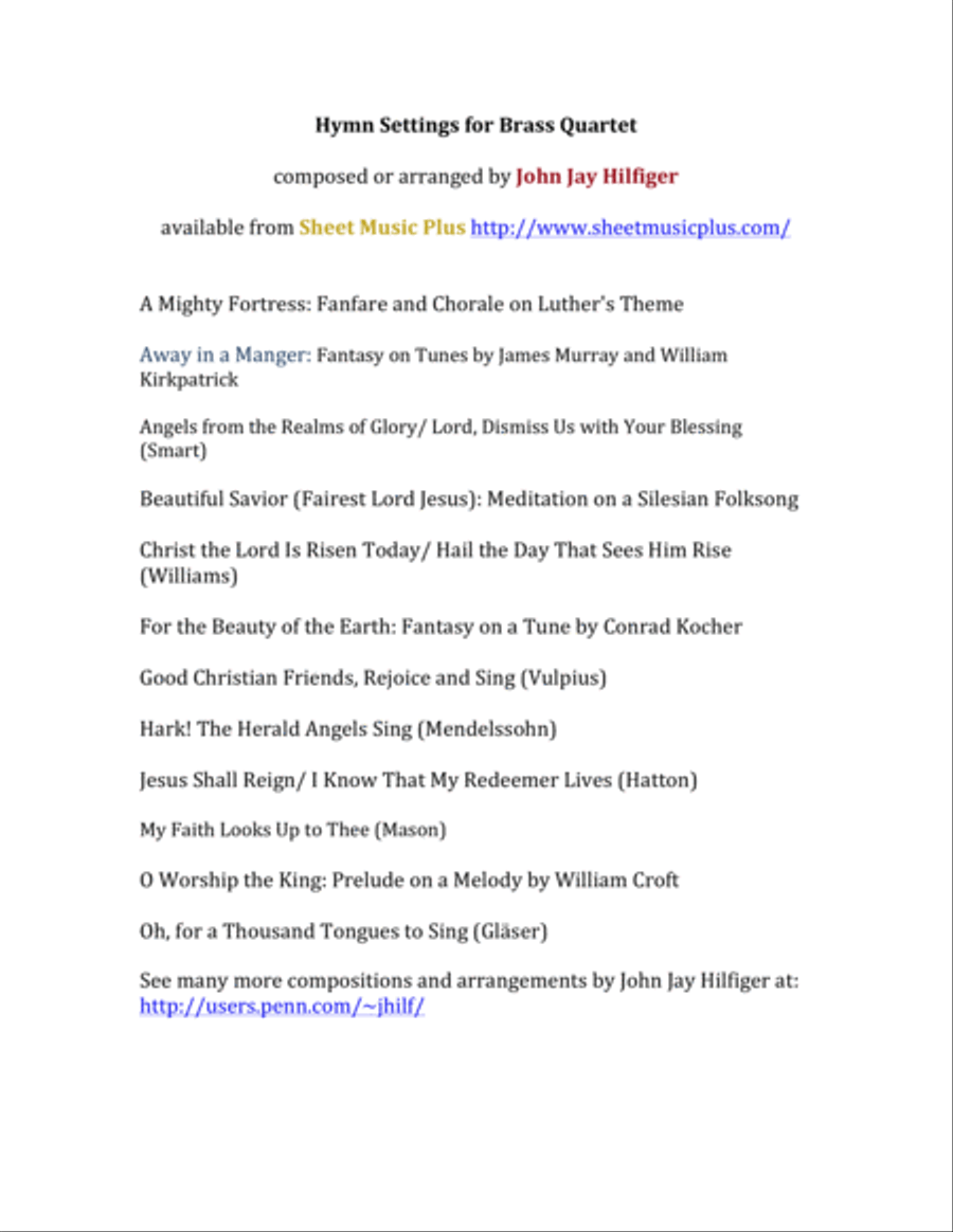 God Bless Our Native Land/ My Country, 'Tis of Thee (for Brass Quartet/Ensemble) Brass Quartet scores gallery preview page 3
