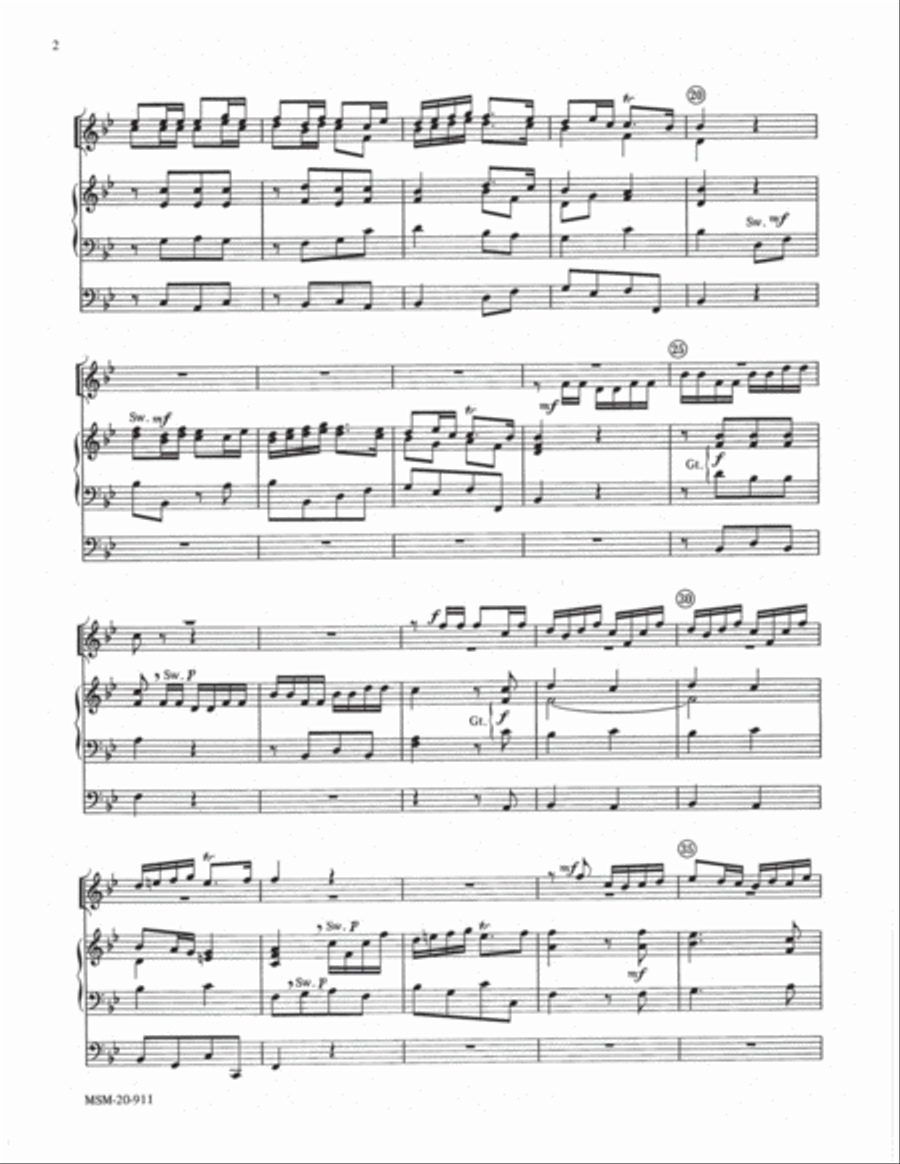 Trumpet Voluntary Trumpet Voluntary Trumpet Duet scores gallery preview page 2