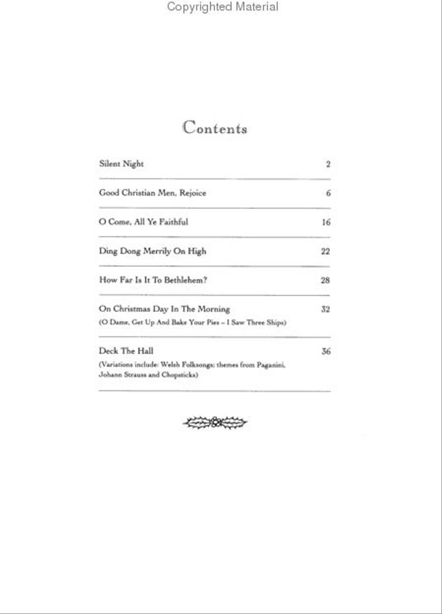 Piano Duets For Christmas Chamber Music scores gallery preview page 2