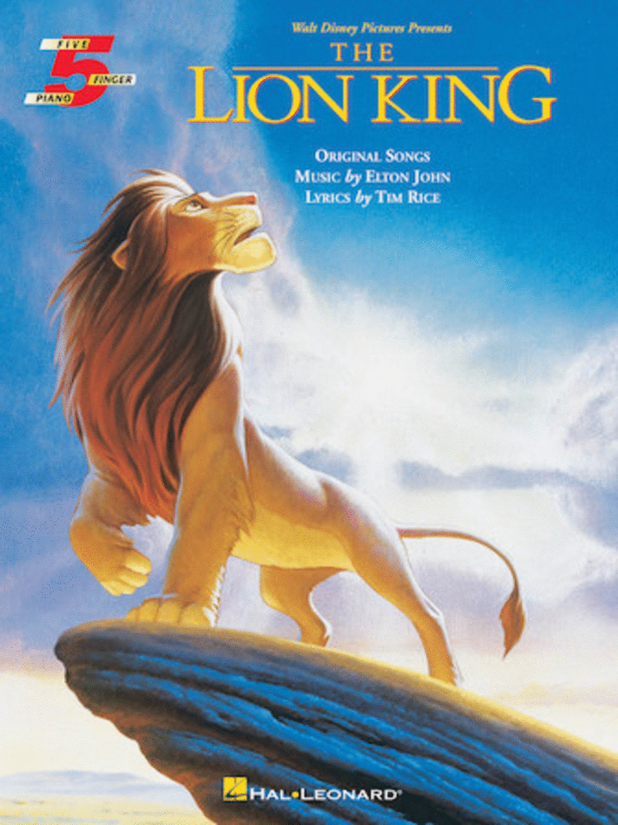 The Lion King Easy Piano scores gallery preview page 1