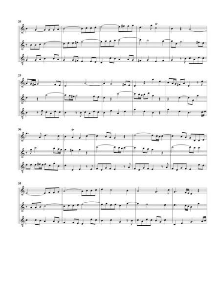 Allegro from Concerto grosso, Op.6, no.1 (arrangement for 3 recorders)