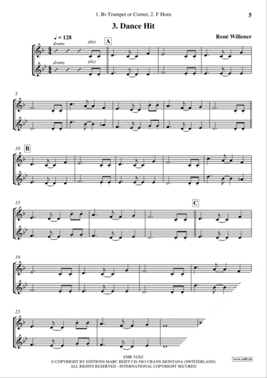 Happy Birthday Cornet - Sheet Music page 5