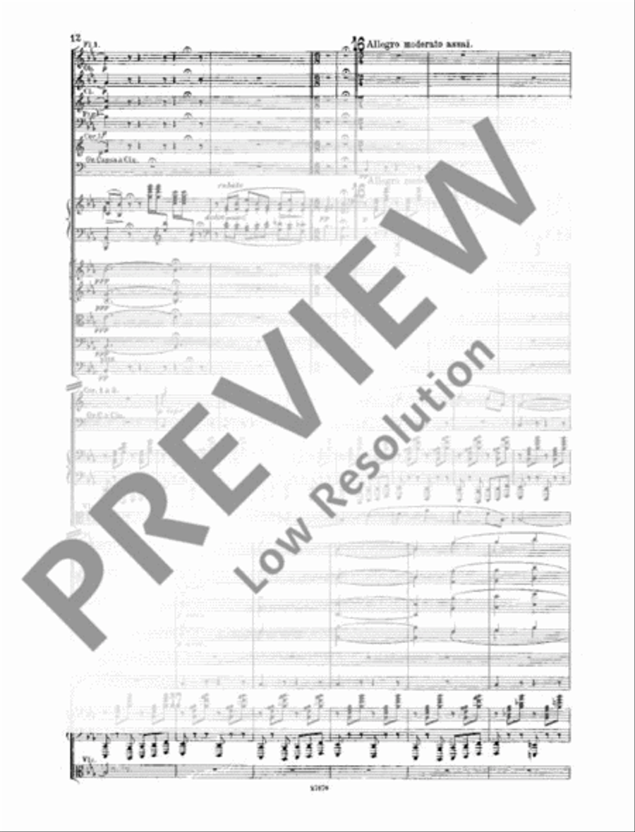 Piano Concerto C Minor Piano Solo scores gallery preview page 17