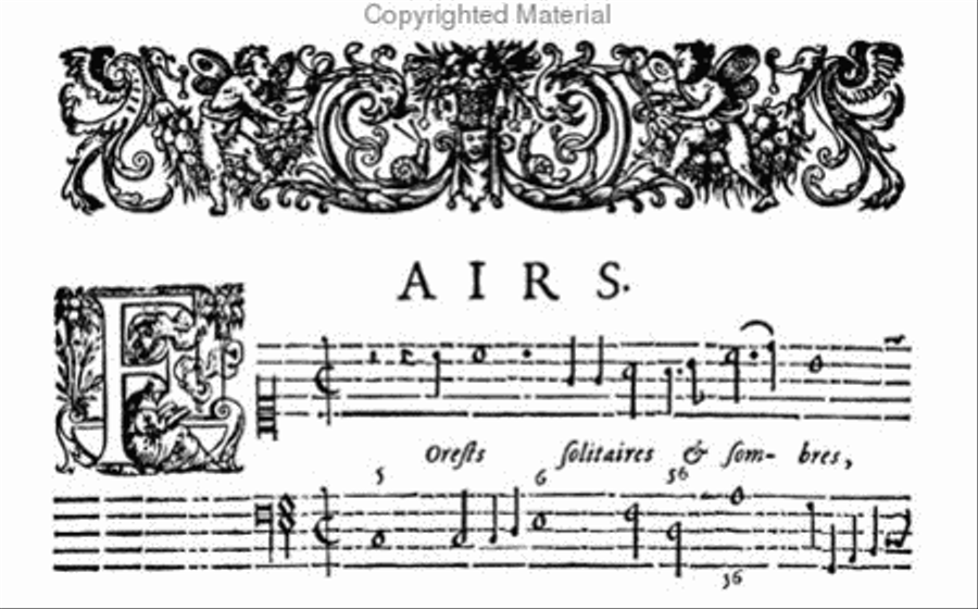 Two-part Airs, with diminutions for the second couplets.